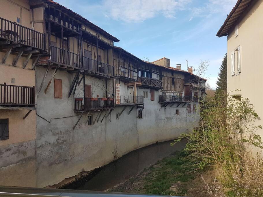 Mon Chalet En Ariege Avec Piscine Daumazan-sur-Arize ภายนอก รูปภาพ
